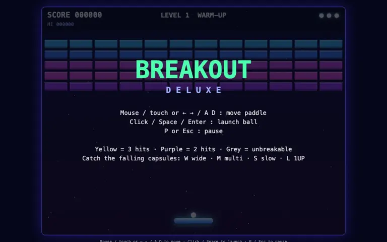 Claude Haiku 5.5: Playable Breakout