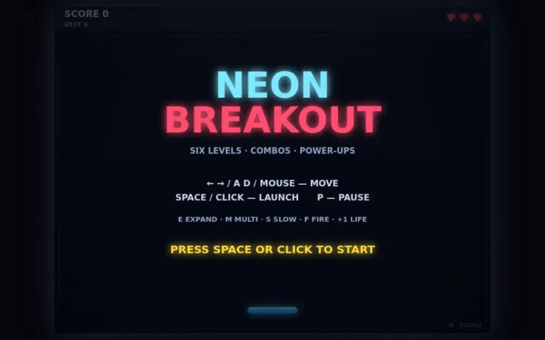 Ember-1: Playable Breakout