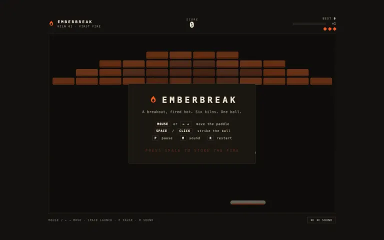 GLM 5.3 Prime: Playable Breakout
