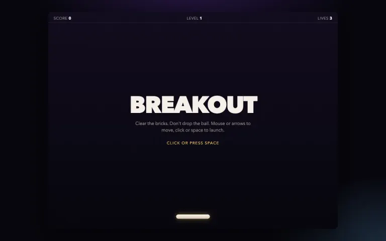 Grok 4.7: Playable Breakout