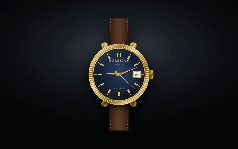 DeepSeek V4.1 Flash: Wristwatch that shows the current time