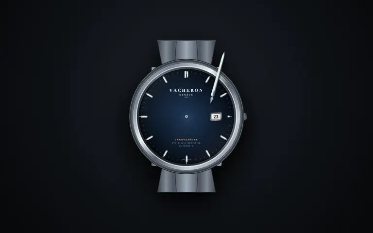Gemini 3.8 Flash: Wristwatch that shows the current time