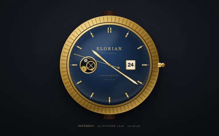 Glimpse: Wristwatch that shows the current time