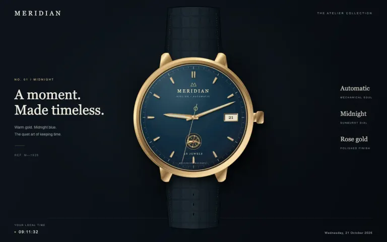 GPT-6.1 Sol: Wristwatch that shows the current time