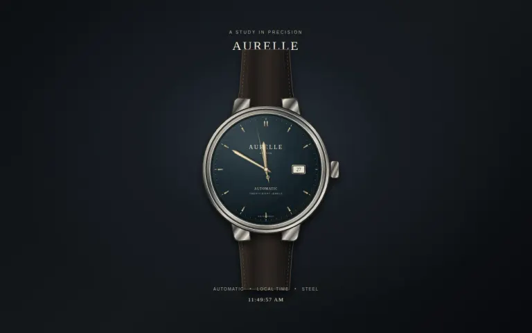 GPT-6.1 Terra Pro: Wristwatch that shows the current time