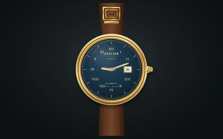 GPT-6 Luna: Wristwatch that shows the current time