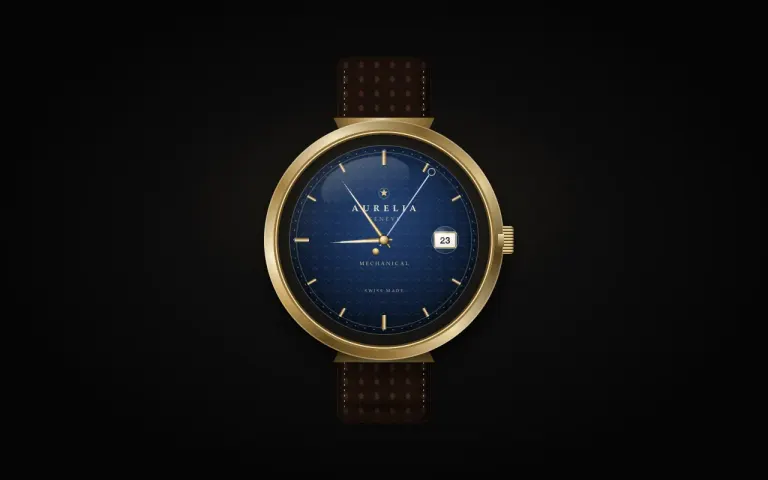 Grok 4.7: Wristwatch that shows the current time