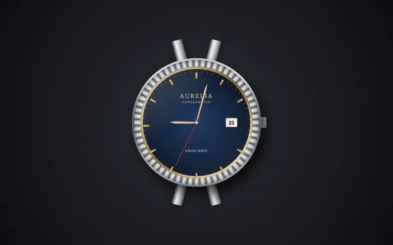 Hy4 Preview: Wristwatch that shows the current time