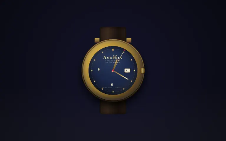 Inkling: Wristwatch that shows the current time