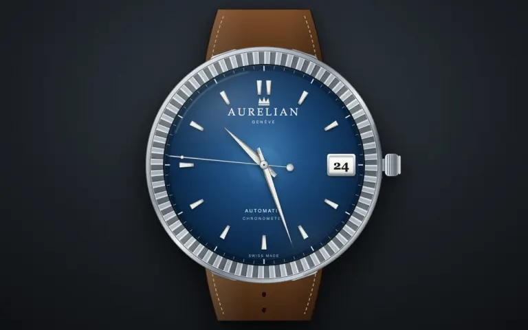 Kimi K3: Wristwatch that shows the current time