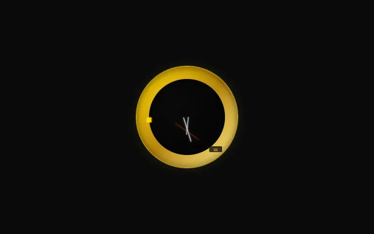 Nemotron 3.5 Lightning: Wristwatch that shows the current time