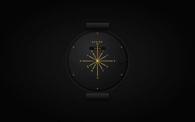 Xing 4.0: Wristwatch that shows the current time